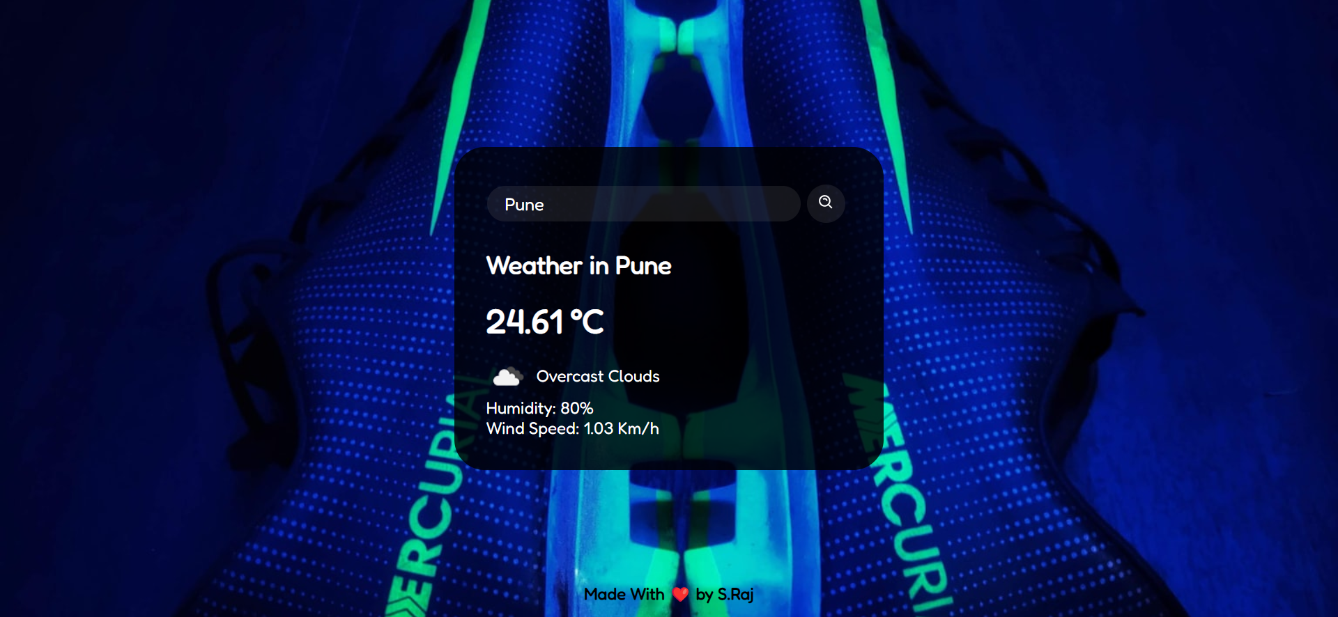 Weather WebApp